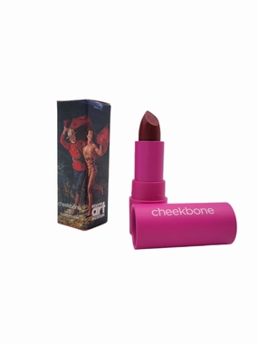 Miss Chief's Red Lipstick Cheekbone Beauty