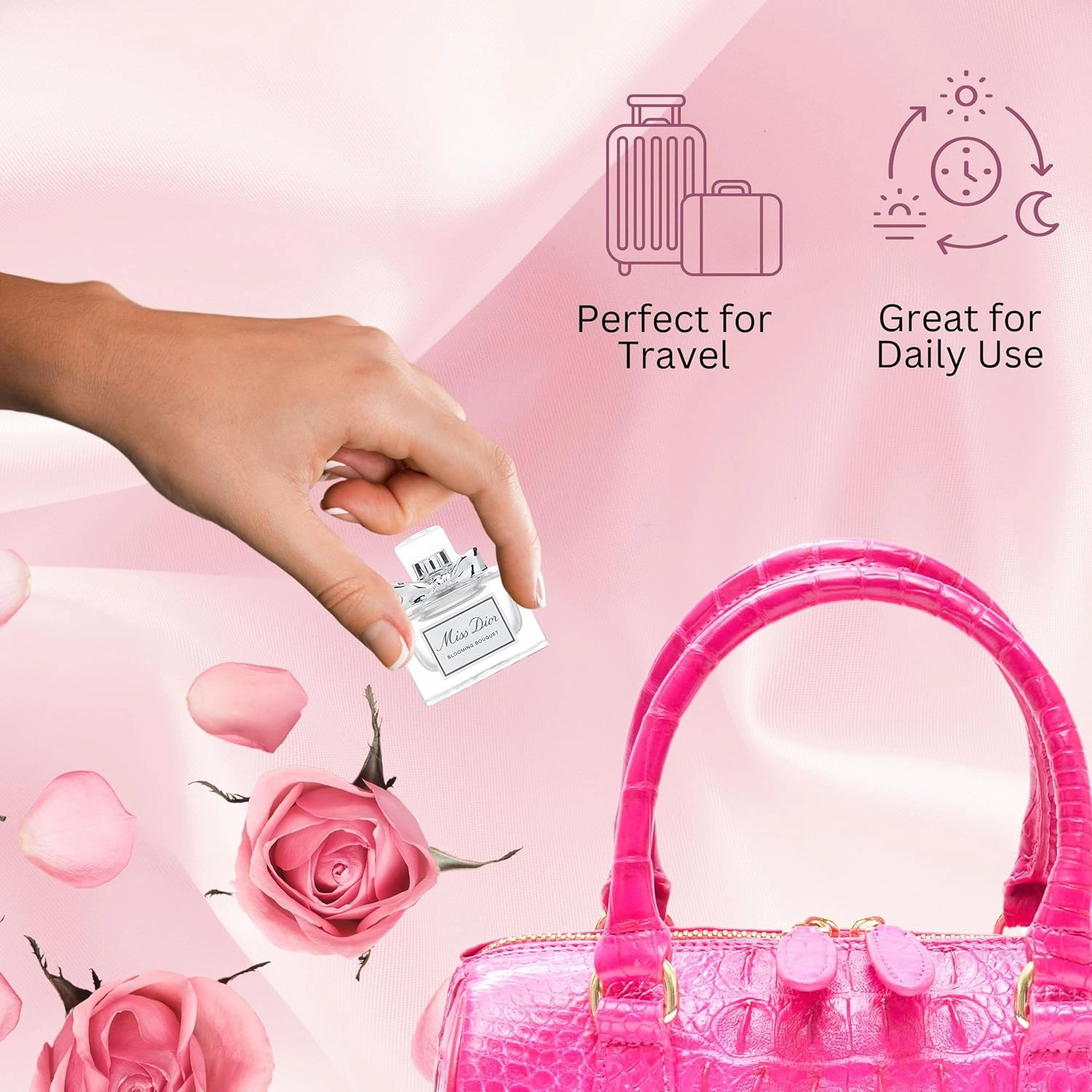 Miss Dior Blooming Bouquet by Christian Dior Womens Travel Size EDT 0.17 oz