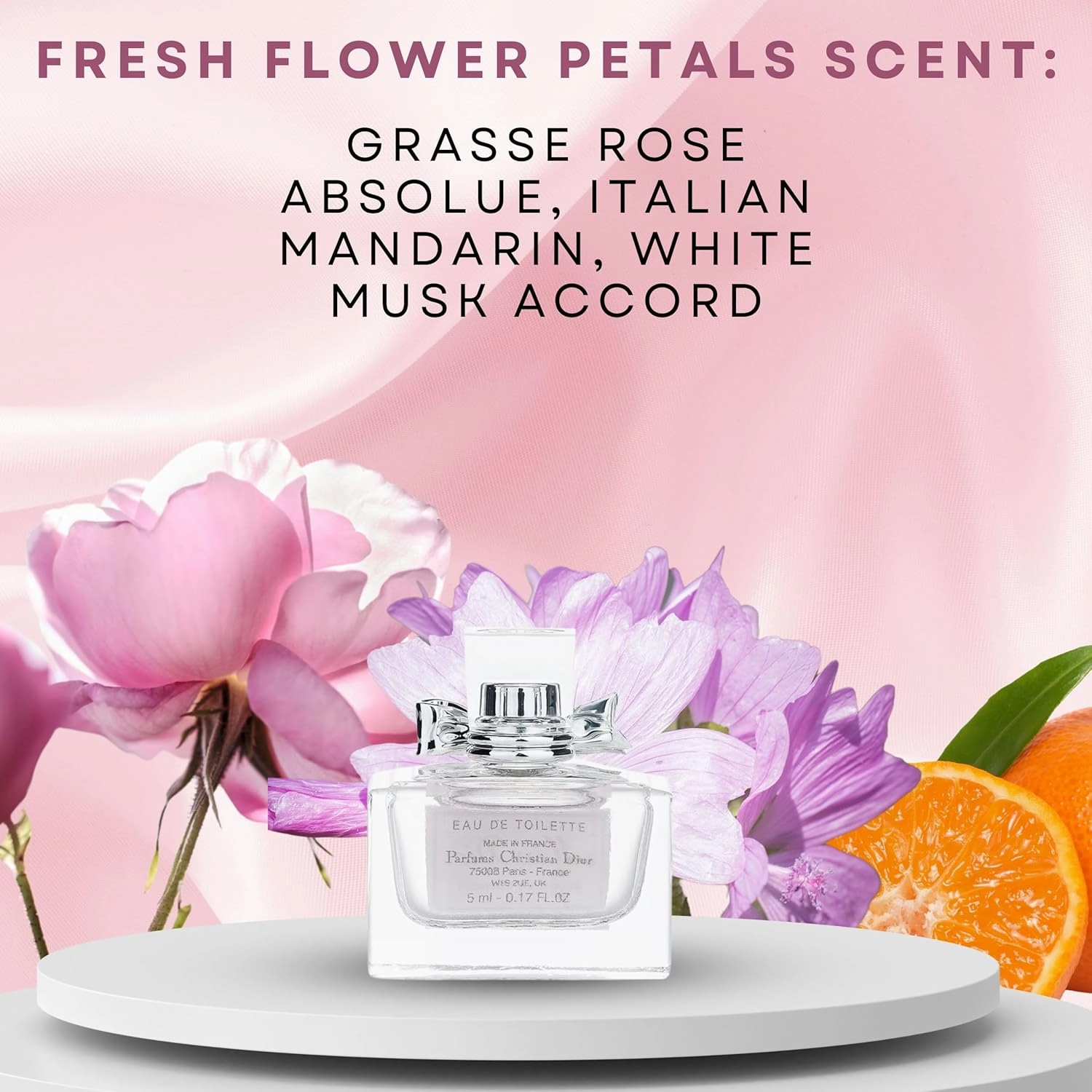 Miss Dior Blooming Bouquet by Christian Dior Womens Travel Size EDT 0.17 oz