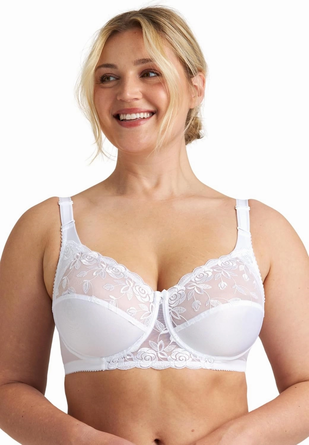 Miss Mary of Sweden Rose Womens Romantic Underwired Bra with Side Support