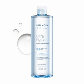 Missha Super Aqua Ultra Hyalron Cleansing Water 500ml