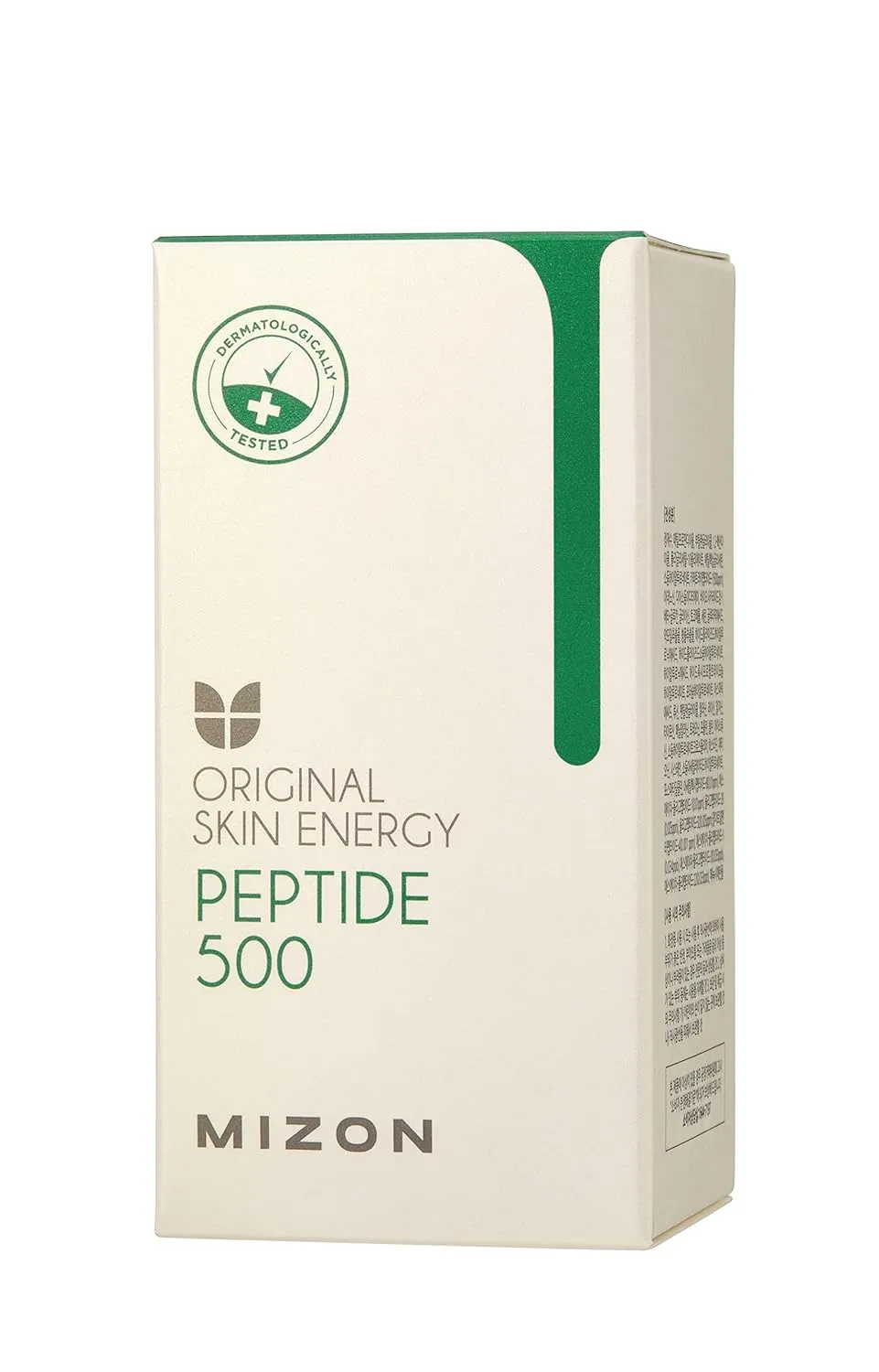 MIZON Peptide 500 Ampoule Peptides Adenosine Hyaluronic Acid Centella Asiatica Skin Elasticity Moisturizing Collagen Booster Korean Serum (1.01 fl. oz)