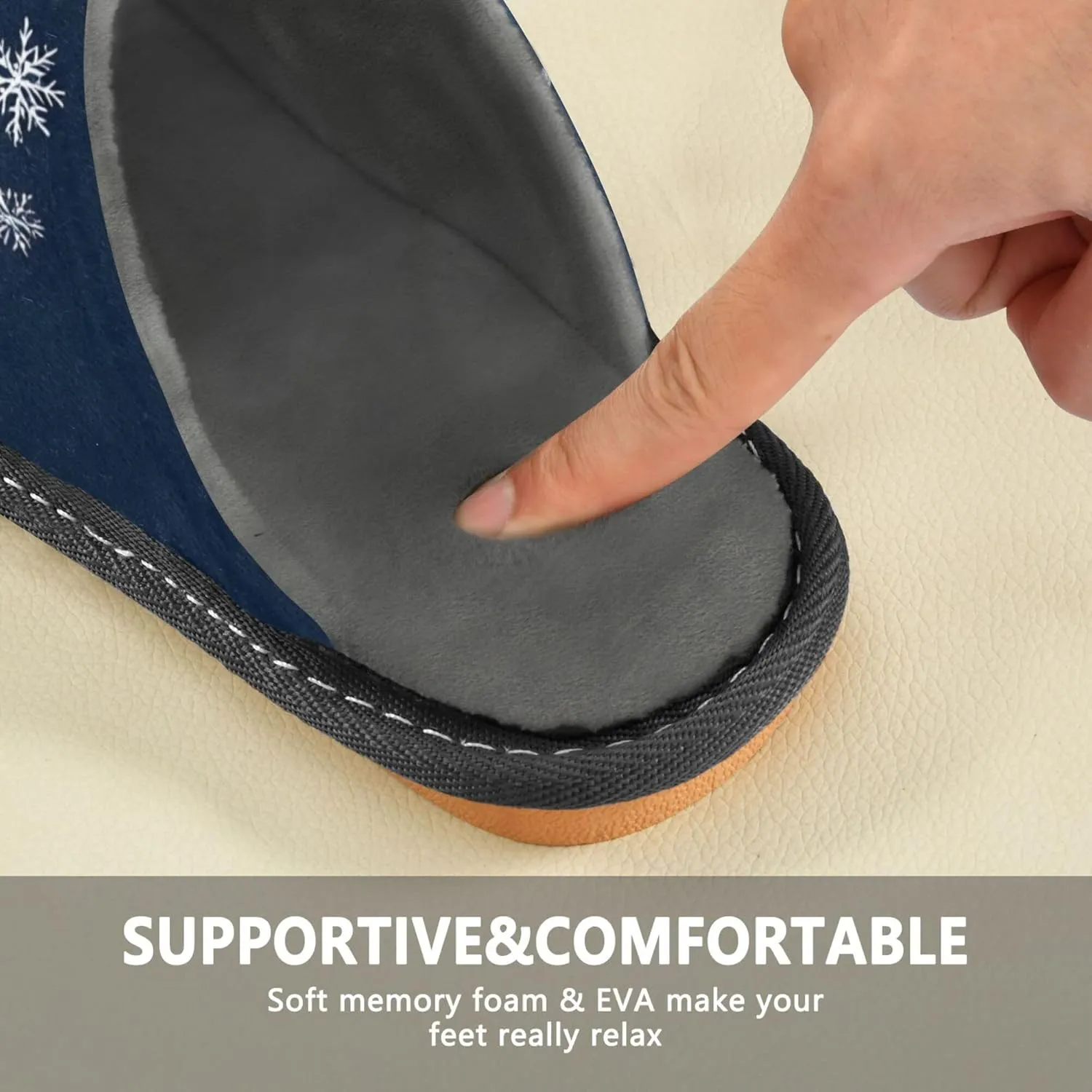 MNSRUU Fuzzy Slippers House Slippers for Women Men Gnomes Rose Black Plush Warm Slippers Winter Soft Slippers Bedroom Shoes Plush Lining Indoor Non-slip