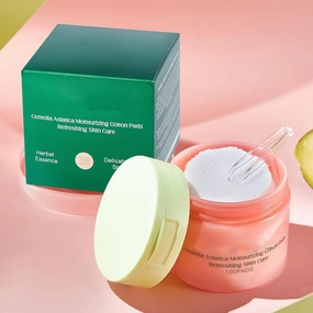 Moisturizing Cotton Pads, Dark Spot and Wrinkle Toner Pads, Hydrating Cottonpads with Snail Mucin, Niacinamide & Peptides, for Reduce Wrinkles, Lighten Dullness (1)