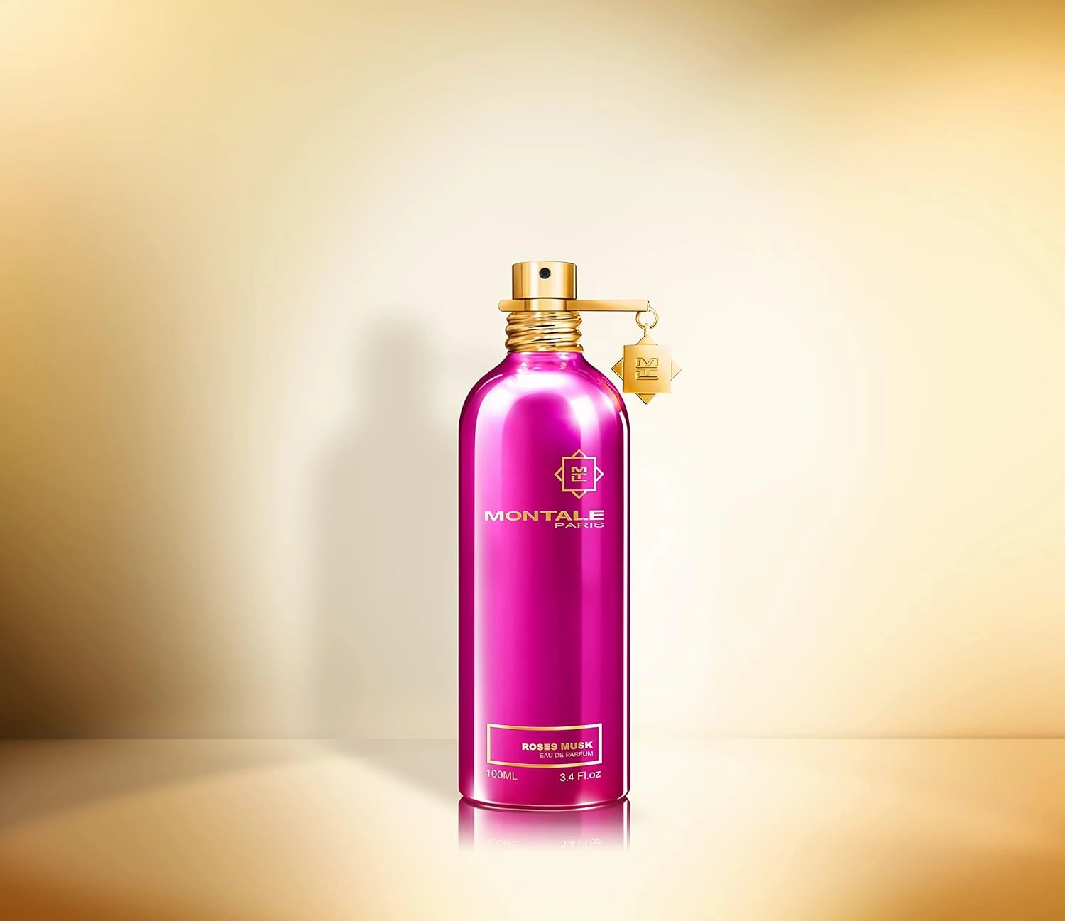 MONTALE Roses Musk Eau de Parfum Spray, 3.3 Fl Oz