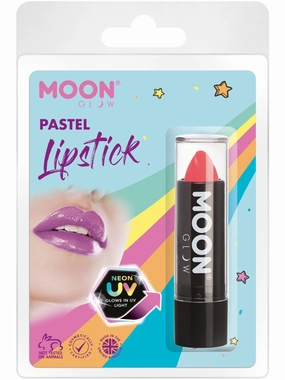 Moon Glow Pastel Neon UV Lipstick, Pastel Coral  Wholesale