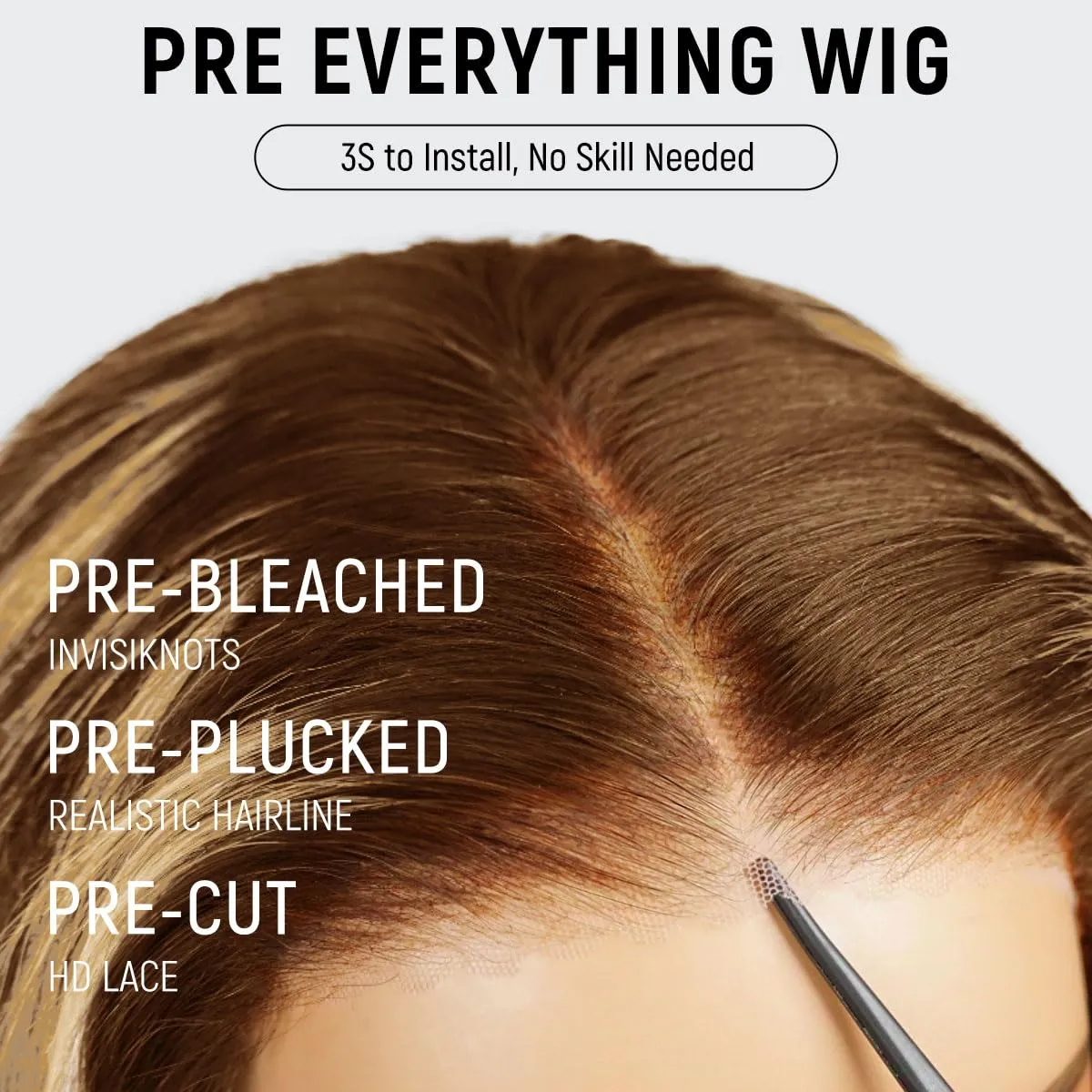mscoco Bob Wig Human Hair 5×6 Body Wave HD Lace Front Wigs Pre-bleached knots Bob Wig Human Hair Glueless 4/27 Wigs Human Hair for Black Women Body Wave Wig 14Inch