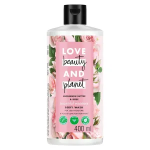 Murumuru Butter and Rose Moisturising Body Wash|Crème Shower Gel for Soft Skin,13.53 Fl Oz