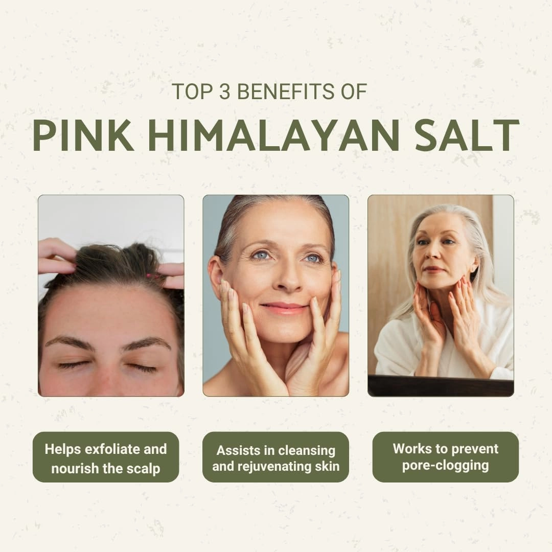 Nature Packaged Pink Himalayan Salt (16oz) - Direct from The Himalayan Mountains - Pure Coarse Grain Organic Salt for Body Scrubs, Adding to Baths, and Foot Soaking 2 Pack