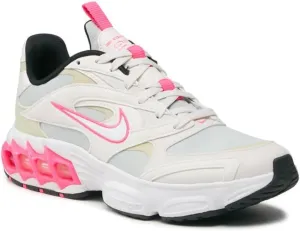 Nike Zoom Air Fire Women's Shoes (DV1129-002, Light Silver/Hyper Pink/Olive Aura/White) Size 8