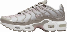 Nike Air Max Plus Big Kids' Shoes (CD0609-035, Photon Dust/Enigma Stone/White/Particle Rose)
