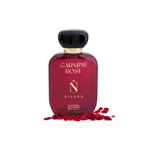Nis sara Carmine Rose Perfume For Women 100ml | Notes:- Rose, Bergamot, Berries, Pink Pepper, Jasmine, Musk |Long Lasting Eau De Parfum | Floral Musk | Premium Perfume For He