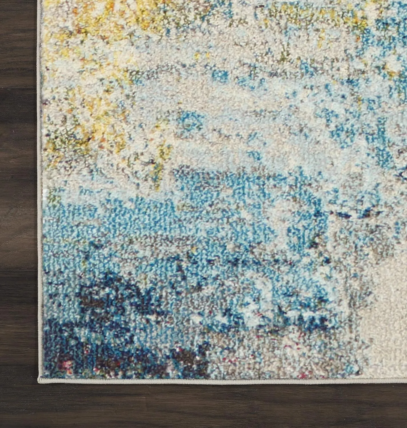 Nourison Celestial Modern Abstract Sealife 7' x 10' Area Rug, Easy Clean, Non Shedding, Bed Room, Living Room, Dining Room, Kitchen (7x10)