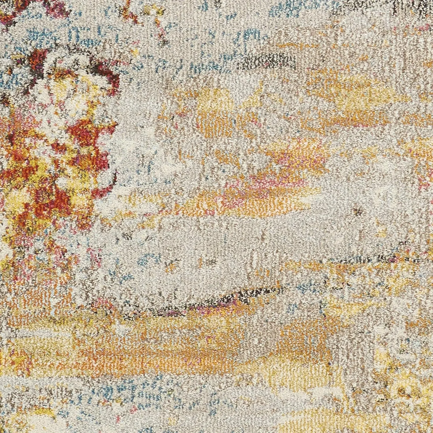 Nourison Celestial Modern Abstract Sealife 7' x 10' Area Rug, Easy Clean, Non Shedding, Bed Room, Living Room, Dining Room, Kitchen (7x10)