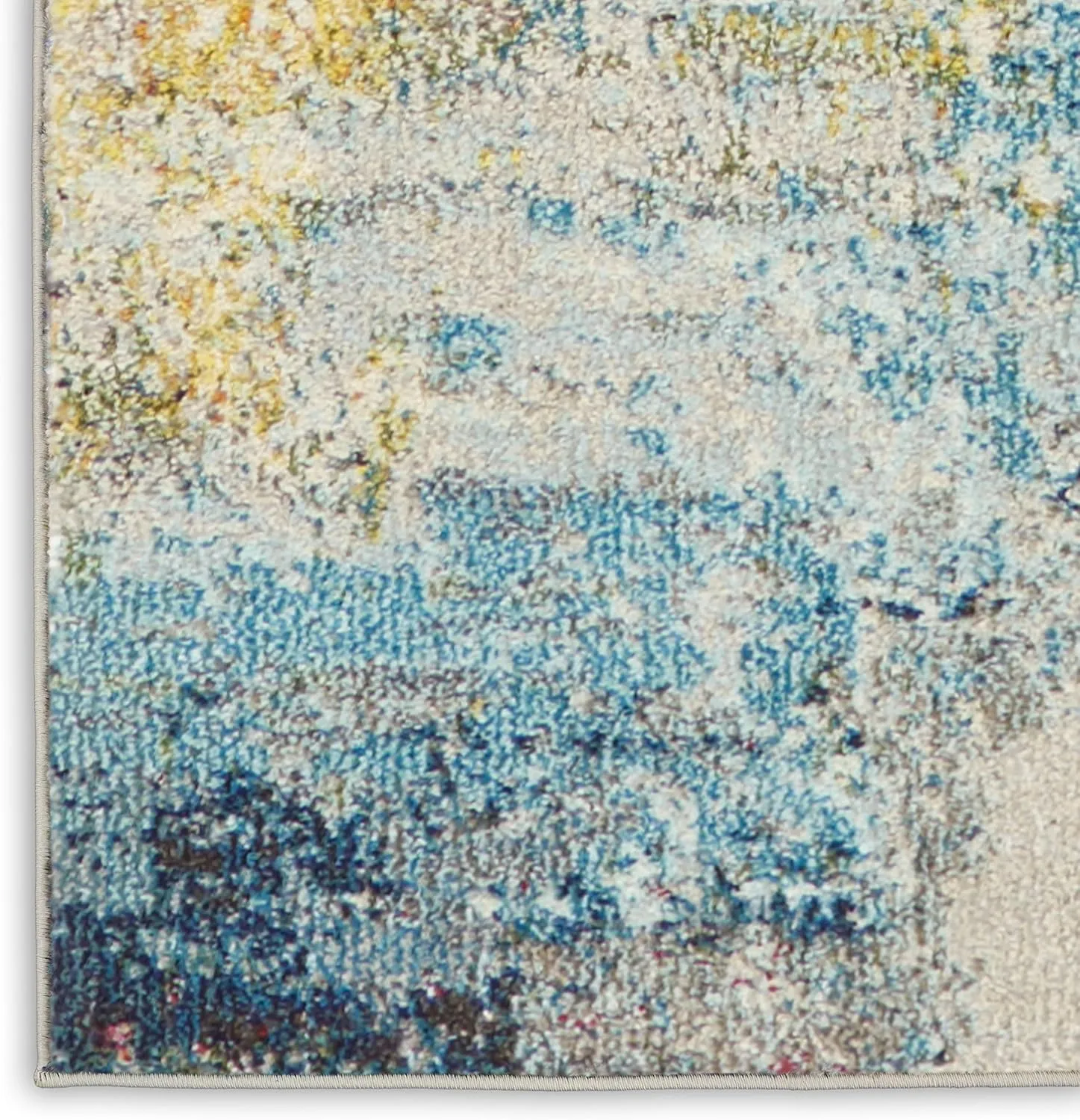 Nourison Celestial Modern Abstract Sealife 7' x 10' Area Rug, Easy Clean, Non Shedding, Bed Room, Living Room, Dining Room, Kitchen (7x10)
