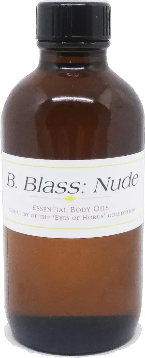 Nude - Type Bill Blass For Women Scented Body Oil Fragrance [Regular Cap - Light Gold - 4 oz.] - ID#37464
