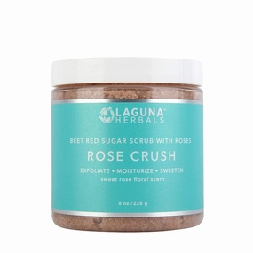 ORGANIC ROSE CRUSH BODY SCRUB|100% Vegan and Natural