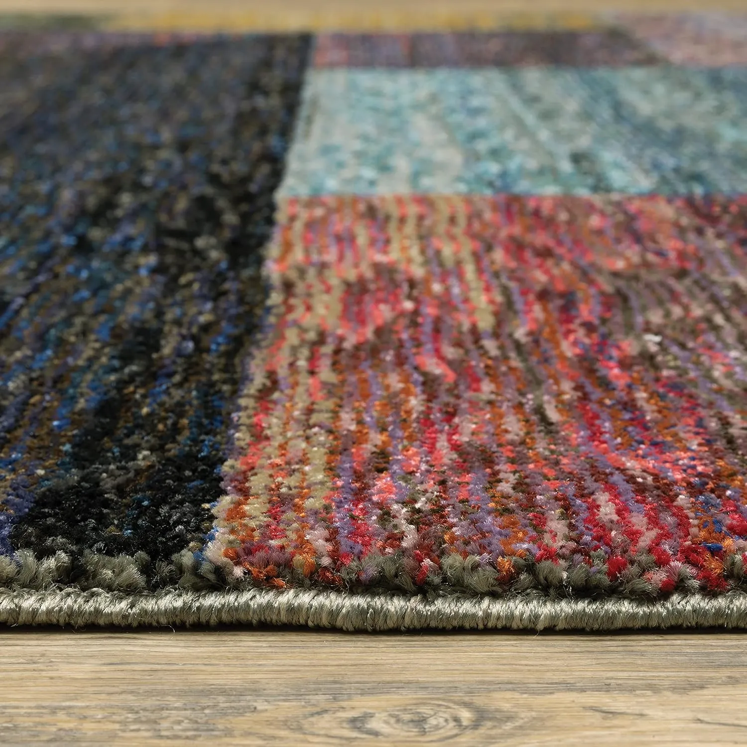 Oriental Weavers Strada Area Rug - STR04-2'3" x 8' - in Multi-Colored - Modern Style, Stain Resistant, Family and Pet Friendly, Entryway, Hallway Runner Rug