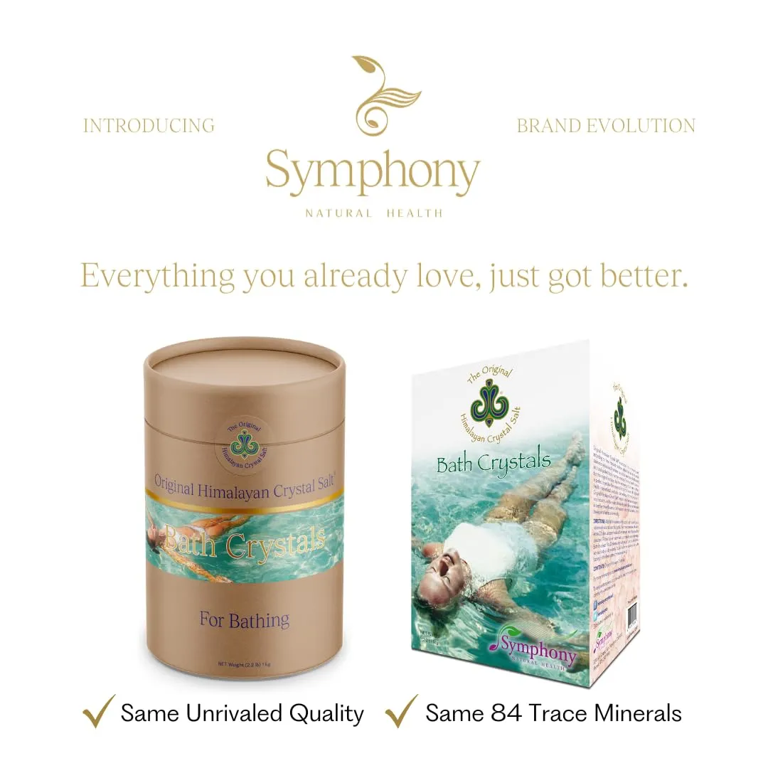 Original Himalayan Bath Salts – Crystal Salt for Hydration, Detox and Relaxation Bathing