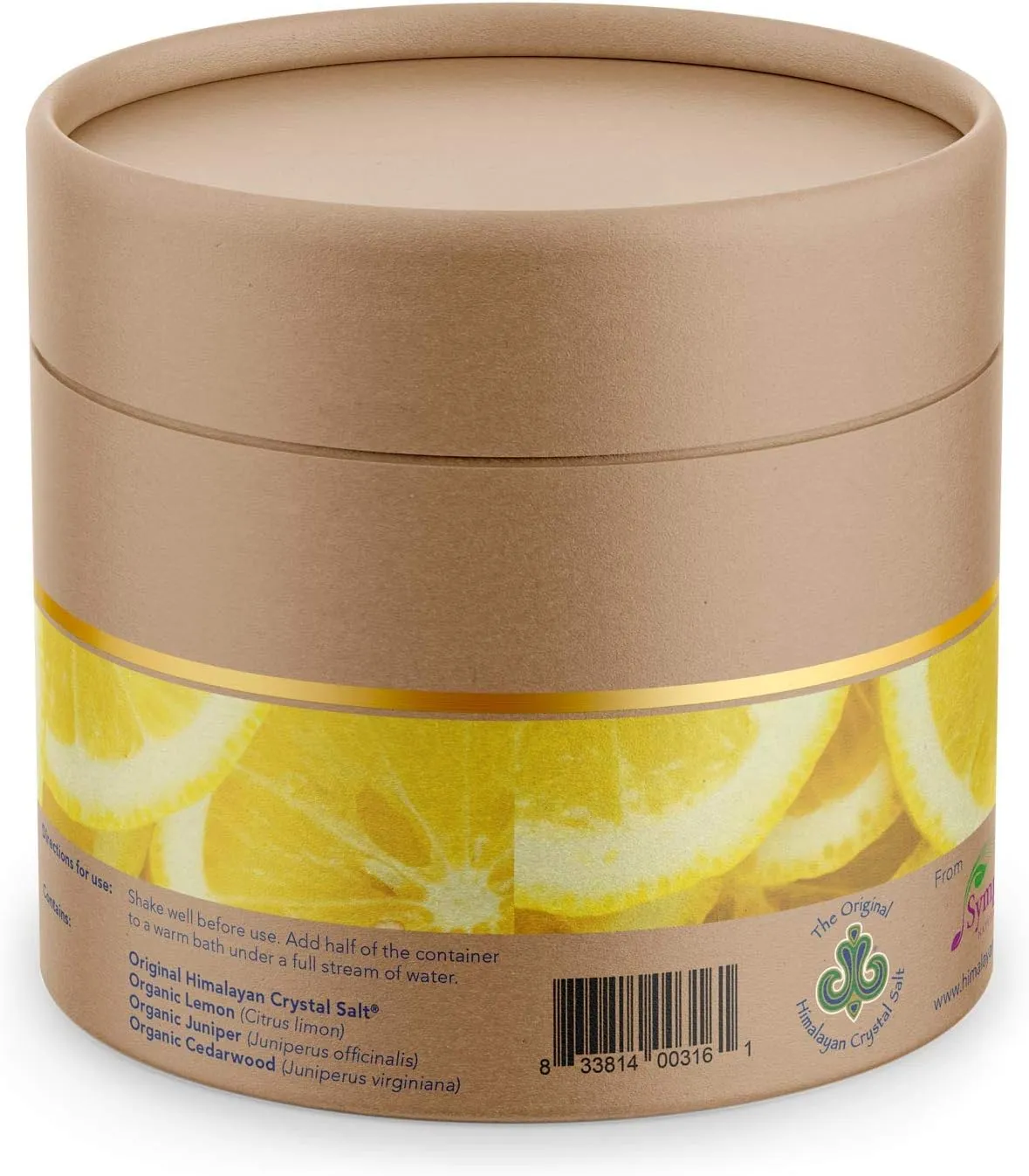 Original Himalayan Crystal Bath Salts | Detox with Juniper Cedarwood and Lemon Essential Oils | Release Stress