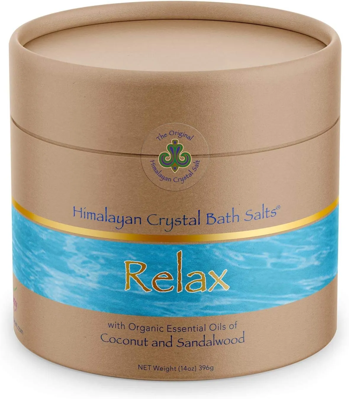 Original Himalayan Crystal Bath Salts | Relax with Coconut and Sandalwood Essential Oils | Hydration & Relaxation