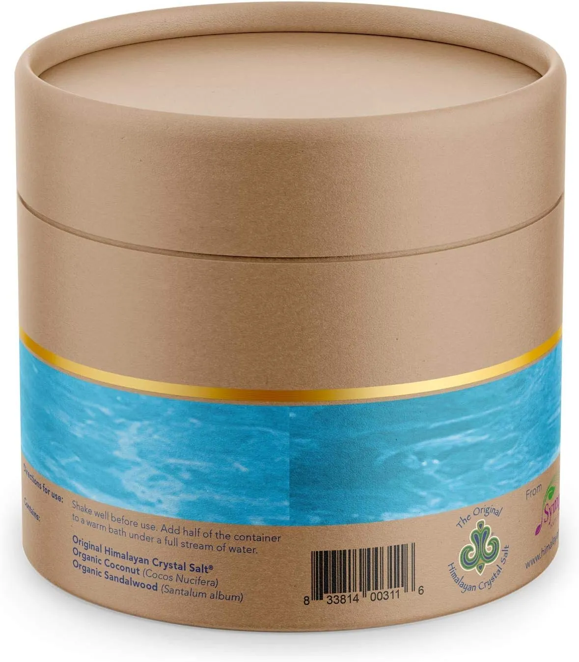 Original Himalayan Crystal Bath Salts | Relax with Coconut and Sandalwood Essential Oils | Hydration & Relaxation