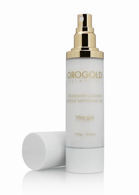 Orogold White Gold 24K Anti Aging Facial Cleanser - 100 Ml / 3.38 Fl. Oz.