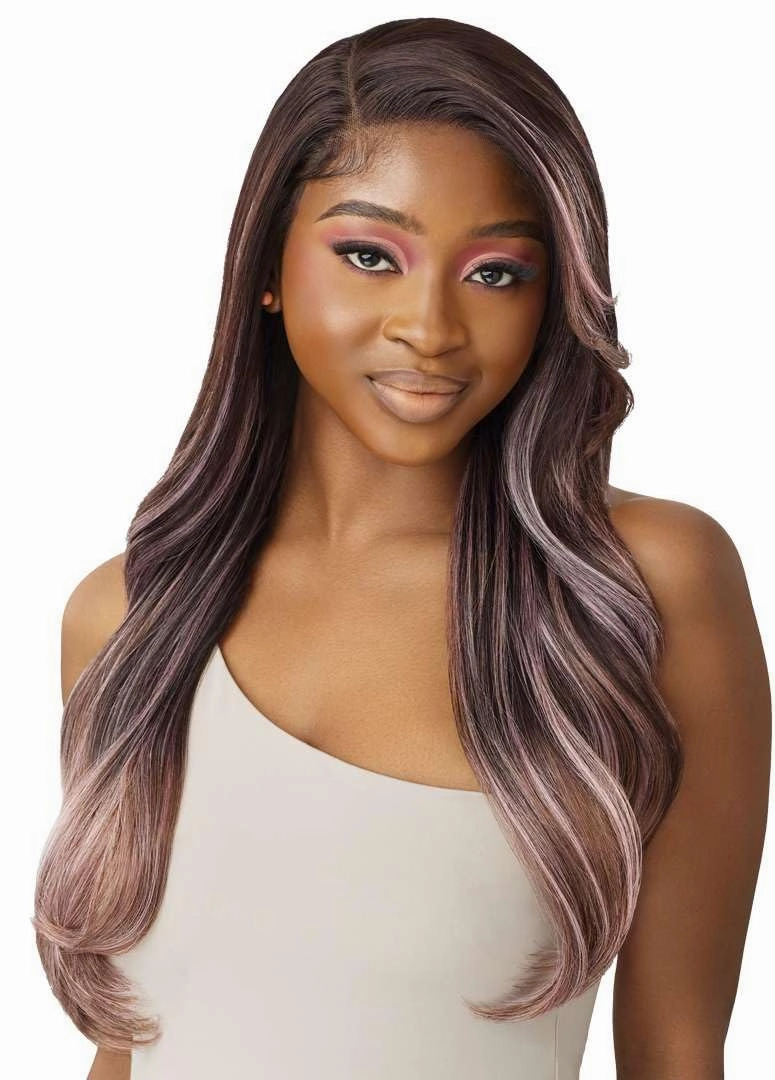 Outre Lace Front Wig - Melted Hairline - Presley (DRST2/ROSE BROWN)