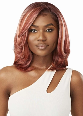 Outre Lace Front Wig - Perfect Hair Line 13X4 - Milani (DR4/CHOCOLATE GOLD)