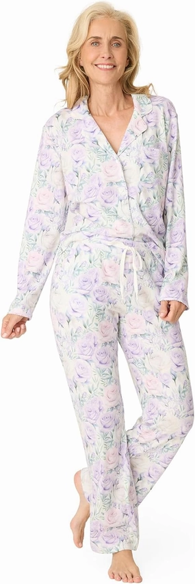 P.J. Salvage Women's Violet Rose Pajama Set