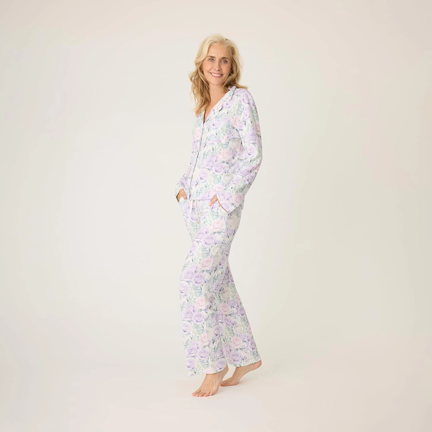 P.J. Salvage Women's Violet Rose Pajama Set