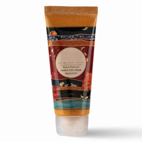Pad.mavati Cracked Heel Foot & Dry Rough Hand Repair Cream for Women & Men - Hydrates, Moisturize & Nourish Skin with Kokum Butter, Rose & Vitamin E - 50ml