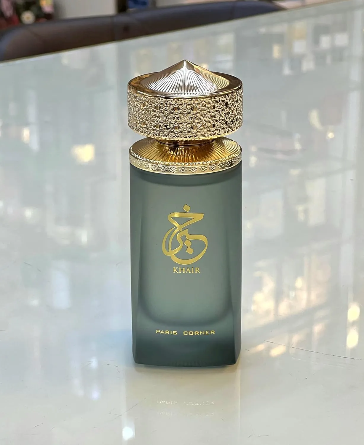 Paris Corner | Khair EDP 3.4 Fl Oz | Timeless Unisex Fragrance Featuring Davana, Italian Bergamot, and Pink Pepper for a Long-Lasting Elegant Scent Experience