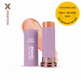 Peachy Hues: Born To Shine Stick with Shea Butter & Cica - 1