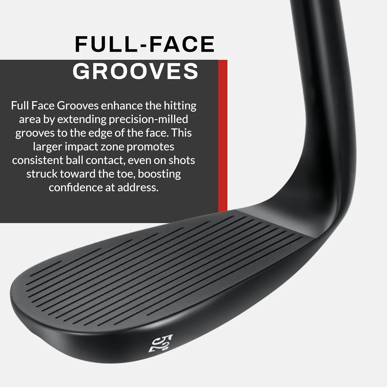 PGF Gold TP Full Face Milled Forged High-Toe Golf Sand Wedge Set for Men