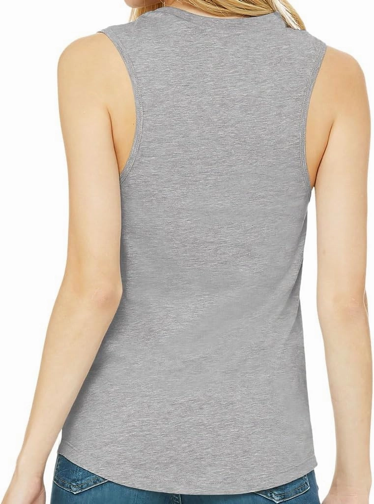 Phantom Women's Muscle Tank - Rose Tank Top - Retro Workout Tank
