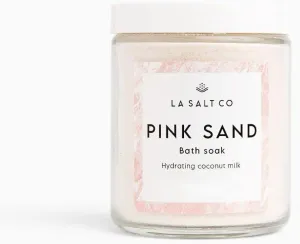Pink Sand Coco Soak - Coconut Milk Bath Salt Soak with Himalayan Pink Salt - Smooth, Soften, and Detox Skin - All Natural, Organic, Vegan, 7 Ounces