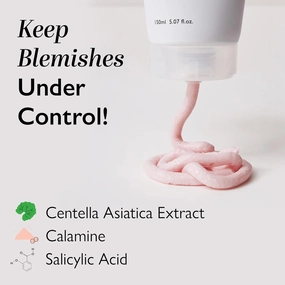 Pink Cloud Cleansing Foam - Hydrating Gentle Face Cleanser with Salicylic Acid and Calamine Powder for Blemish Care, Deep Cleansing Face Wash for Normal to Oily Skin, 5.07 fl.oz