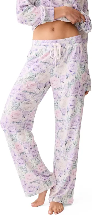 P.J. Salvage womens Violet Rose Sleep Pant
