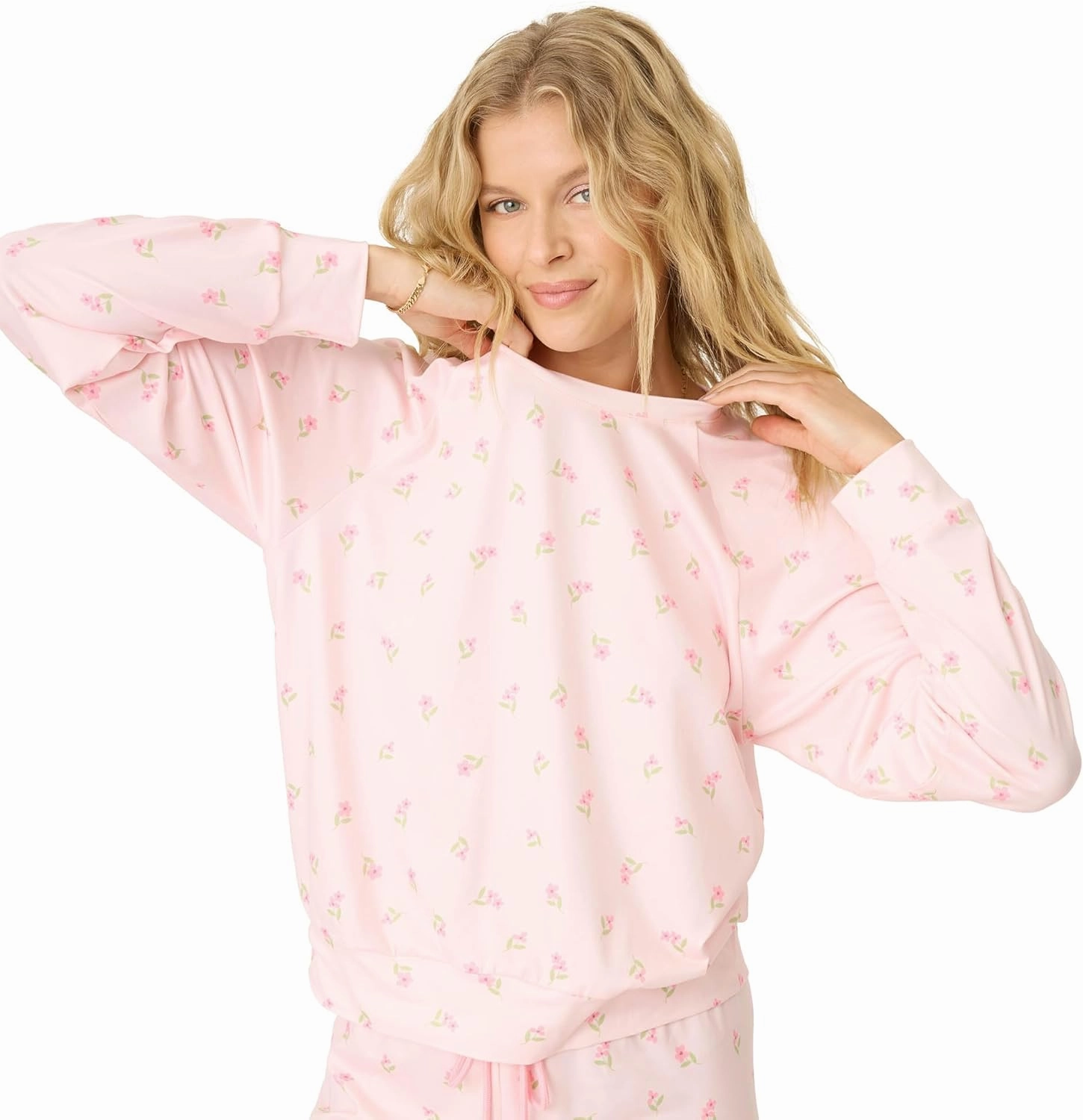 PJ Salvage Women's [Amazon Exclusive] Cloud Jersey Jogger Pajama 2-Piece Pj Set
