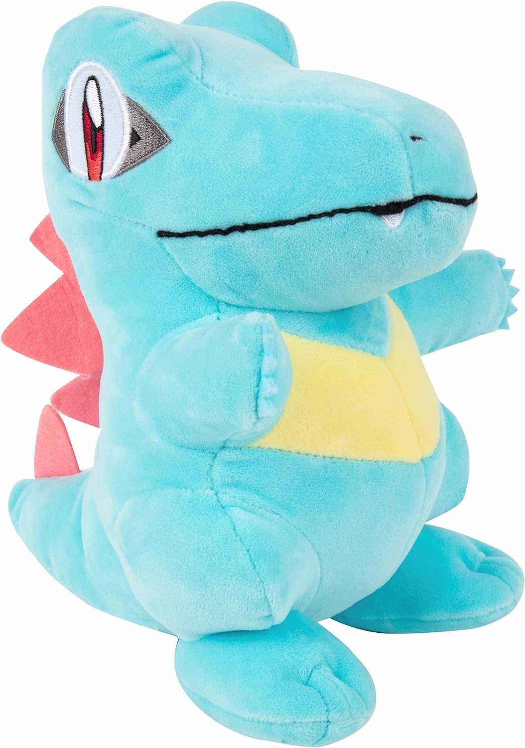 Pokémon 8" Totodile Plush - Officially Licensed - Gold and Silver Starter - Authentic Soft Stuffed Animal Toy Figure - Gift for Kids, Boys, Girls - 2 