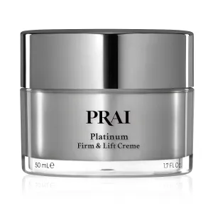 PRAI Beauty Platinum Firm and Lift Creme, Firming and Hydrating Face Moisturizer for Dry Skin and All Skin Types, Face Moisturizer for Skin Firming and Lifting, 1.7 Oz