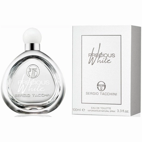 Precious White by Sergio Tacchini for women EDT 3.3 / 3.4 oz New in Box