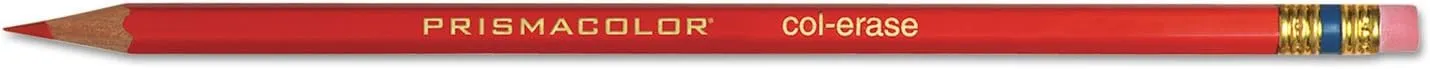 Prismacolor Col-Erase Erasable Colored Pencils, Adult Coloring, 24 Pack