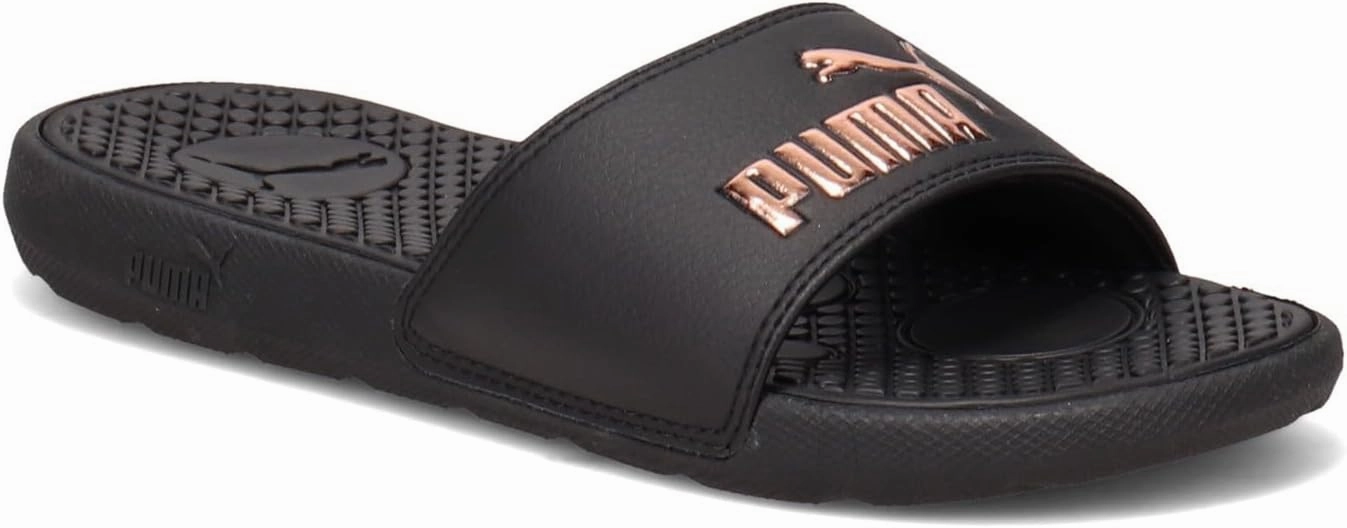PUMA Cool Cat Puma Black/Rose Gold 8 B (M)