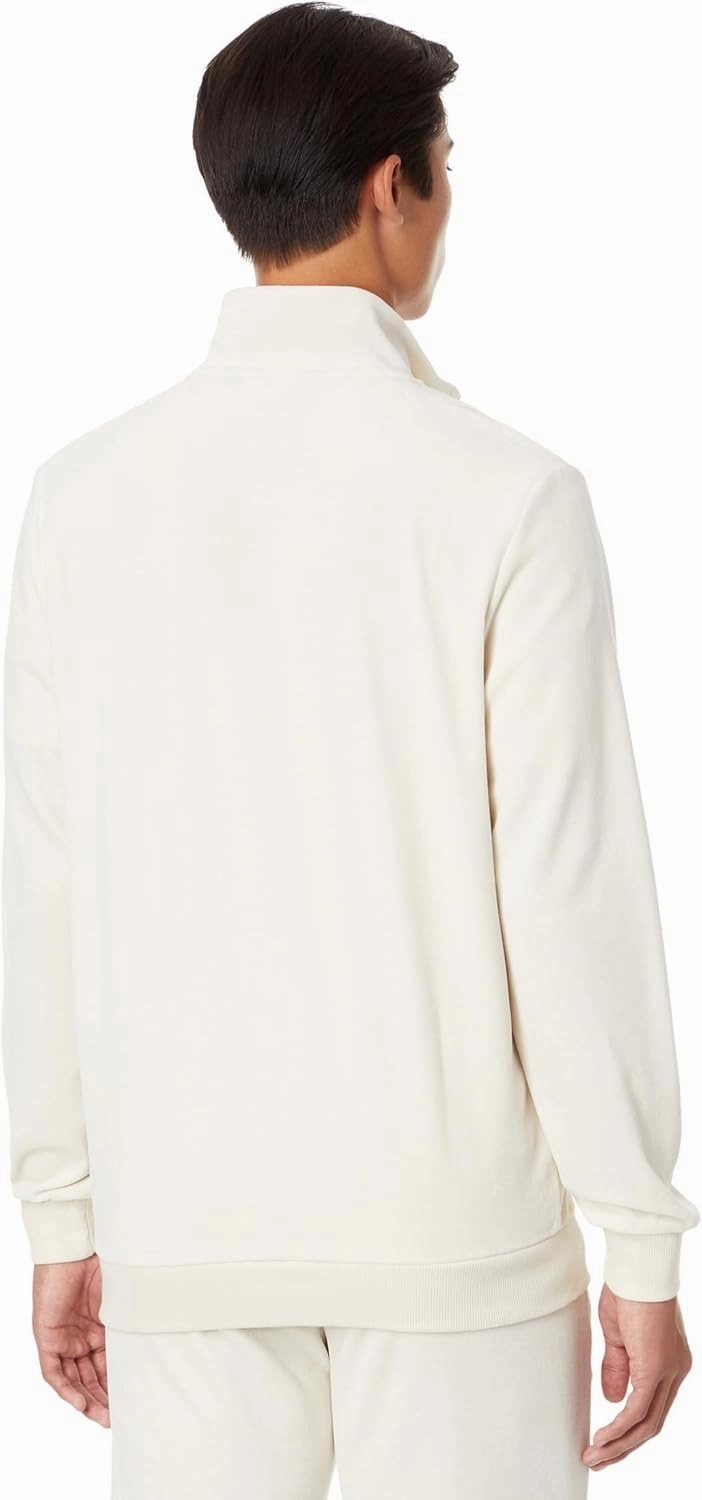 PUMA Men's Gold Trimmed Velour Track Jacket
