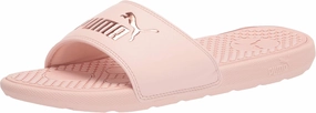 PUMA womens Cool Cat Slide Sandal, Cloud Pink-rose Gold, 10 US