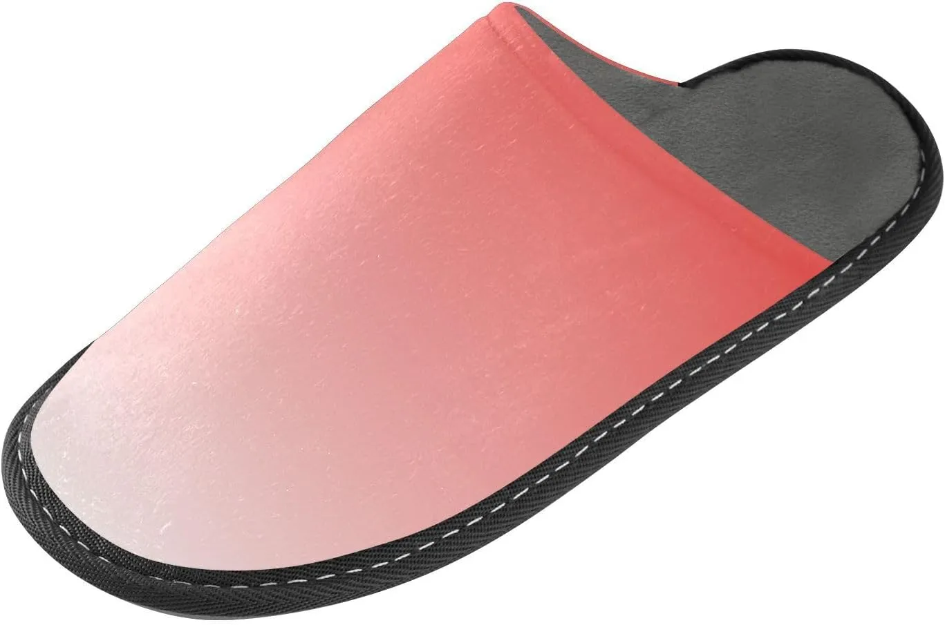 Purple Rose Gradient House Slippers for Women Men Non-Slip Cute Slippers