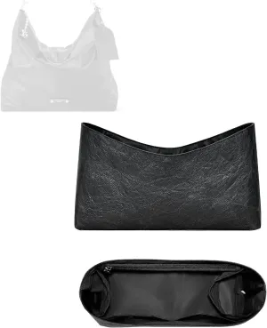 Purse Organizer Insert, Inner Liner Bag Organizer Insert Fit for LV Vagabond Hobo Dupont Paper Inside Storage Bag In Bag Organizer Insert (Style-03)