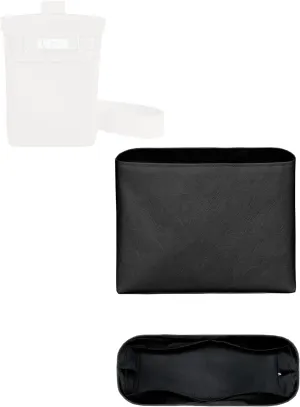 Purse Organizer Insert, Slim Inside Storage Bag Organizer Insert Fit for Hermes Hac a dos Small Inner Liner Storage Pouch (Style-01, Small)